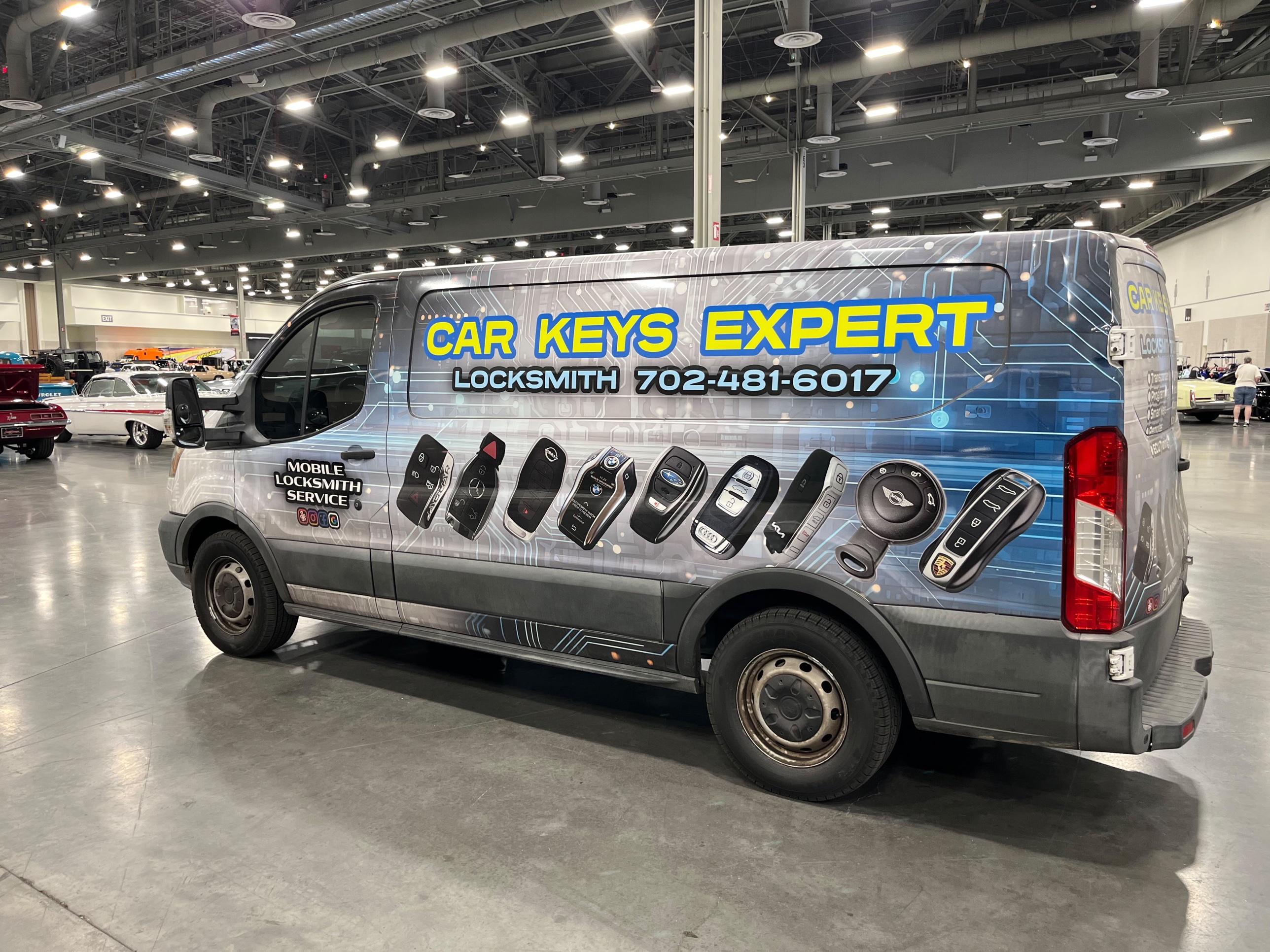 Car Keys Expert mobile locksmith van